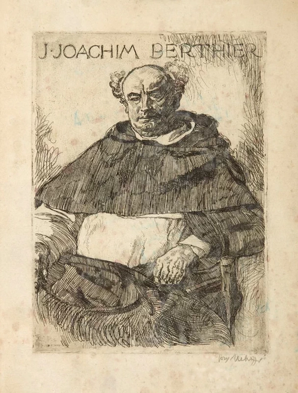 Ritratto di padre J. Joachim Berthier
